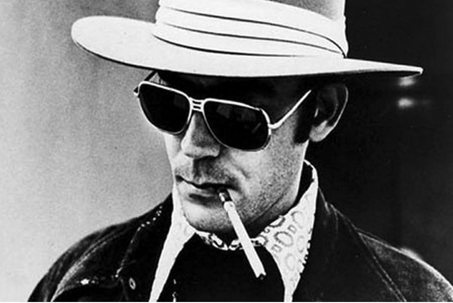 Hunter S. Thompson in signature style